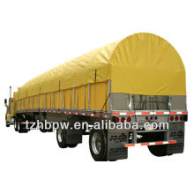 Waterproof PVC tarpaulin truck side curtains